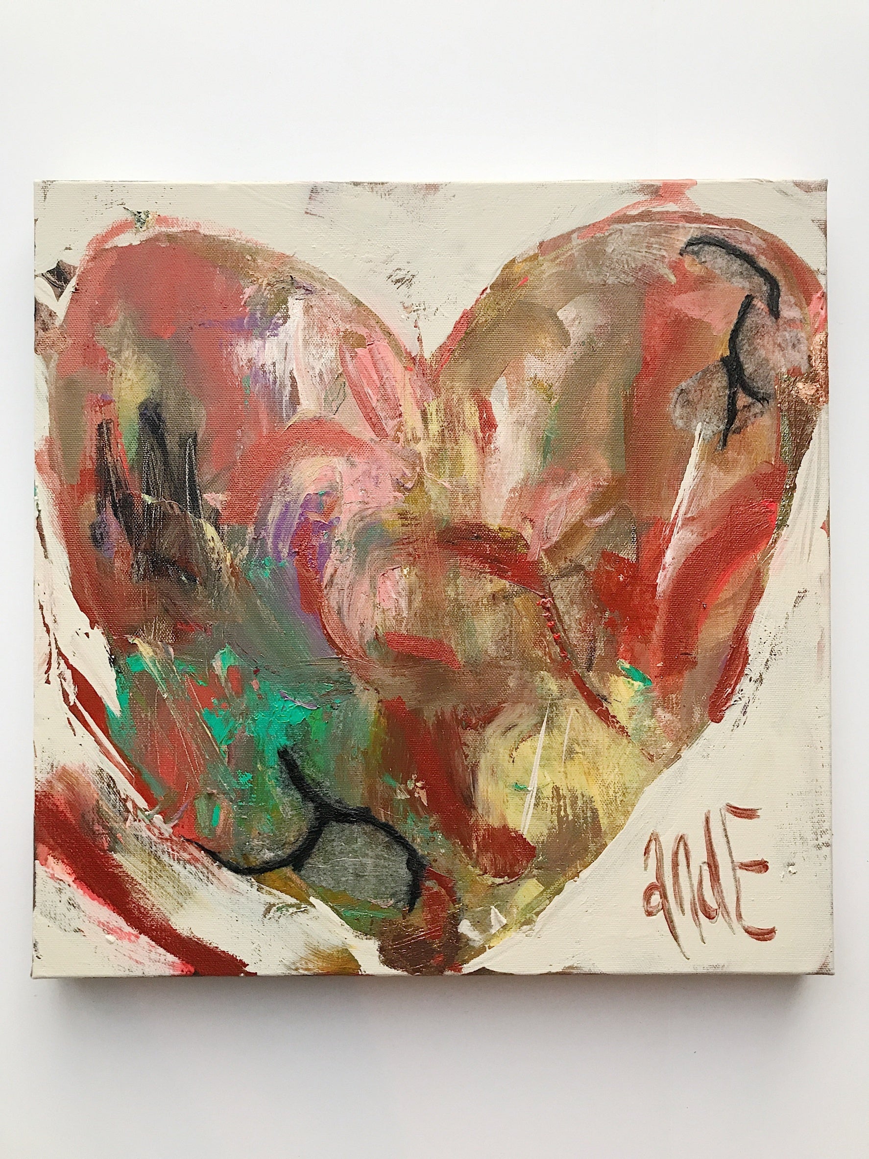 Copper Heart Collage