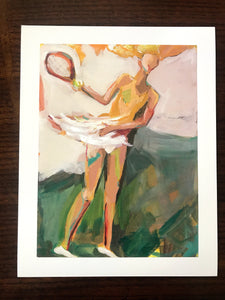 'Forehand Joy' Limited Edition Print